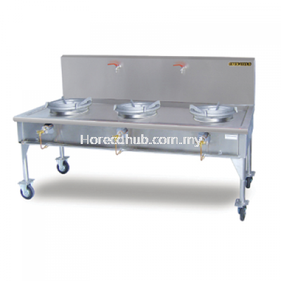 3 BURNER KWALI RANGE-ECONOMY TYPE