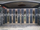  FOLDING DOOR MAIN GATE STAINLESS STEEL