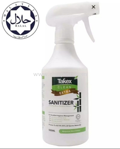 Takex Clean Extra - 500ml (Natural Ethanol 70%-80%)