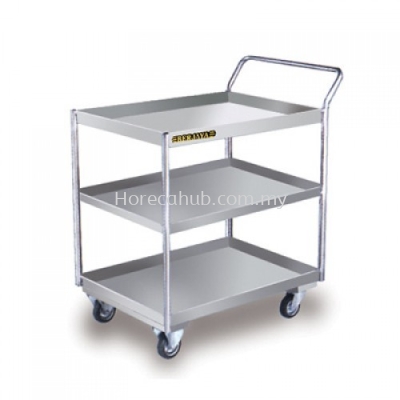 FOOD TROLLEY 3 TIERS - ECONOMY TYPE