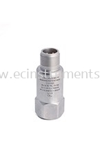 HS-104I Series 3 Pin MS Connector, 50mV/g Industrial Accelerometers