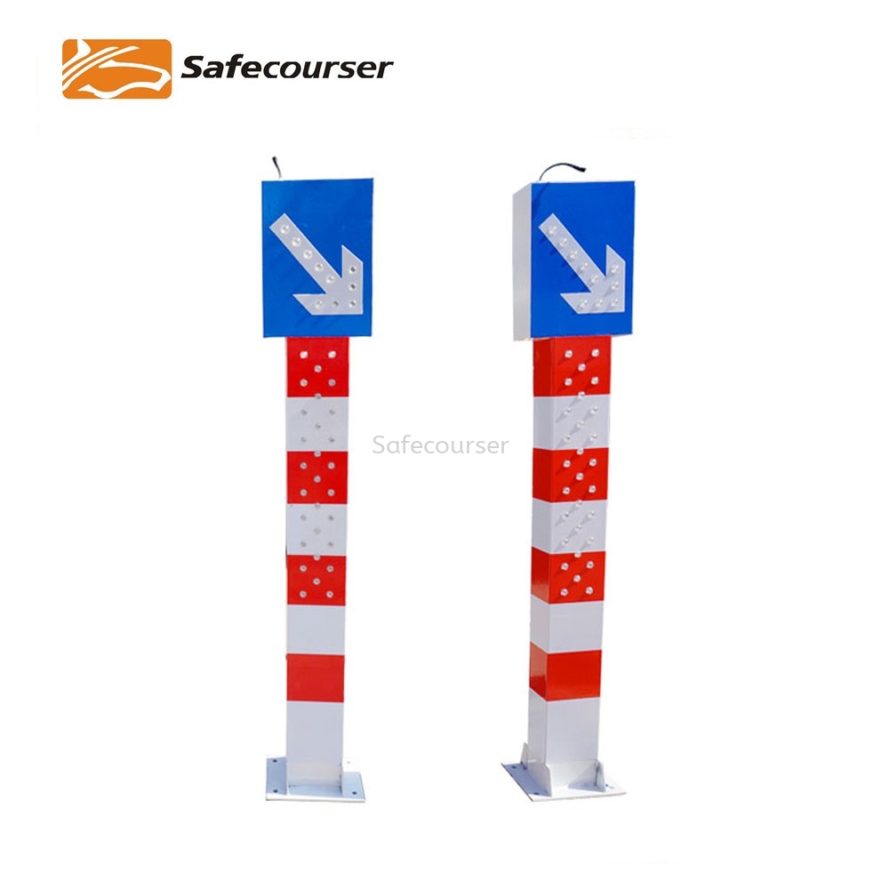 Road Traffic Safety Flashing Solar Warning Light 