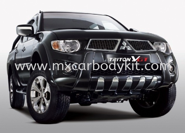 MITSUBISHI TRITON BOLD 2013 FRONT BUMPER GUARD WITH CHROME TRITON MITSUBISHI