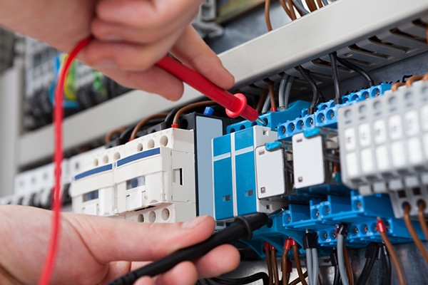 Electrical wiring layout plan