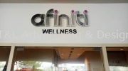 Afiniti Wellness Stainless Steel with 10mm black acrylic Stainless Steel Box Up