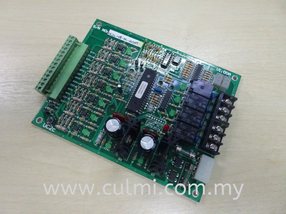 TRANE OUTDOOR IC BOARD (STARTER CONTROLLER-UC2C) FOR RAUP300D1C1BH0G (CNT04668)