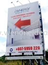 Vertical Giant Billboard Billboard UV Tarpauline