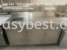 USED : 908-577 (S/S CABINETC/W 3 SWING DOOR) Used-Kitchen Equipments