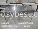 USED : 908-574 (S/SBIG SINK TABLE) Used-Kitchen Equipments