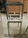 USED :907-554 S/S 2 TIER SMALL RACK Used-Kitchen Equipments