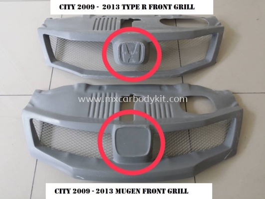 HONDA CITY 2009 - 2013 TYPE R & MUGEN FRONT GRILL