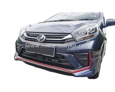 PERODUA AXIA 2019 FACELIFT SE BODYKIT + SPOILER