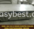 USED : 902-522 3DOOR COUNTER CHILLER Used-Kitchen Equipments