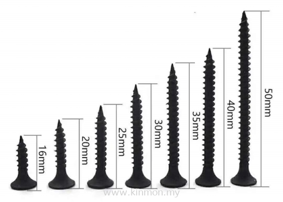 Black Drywall Screw