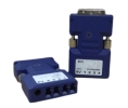 Micro-Type DVI Over 4 Fibers Adapter/Extender Set DVI KVM Over Fiber Video Audio Transmission Equipment AD-Net