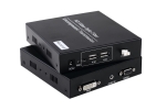 DVI KVM Fiber Optic extender DVI KVM Over Fiber Video Audio Transmission Equipment AD-Net