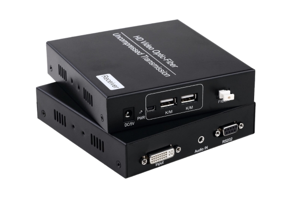 DVI KVM Fiber Optic extender