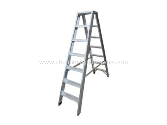 Double sided ladder ALUMINIUM 