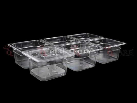 SIXTH SIZE POLYCARBONATE GN PAN