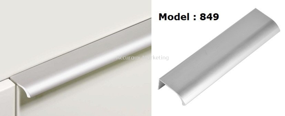 Aluminium Profile J Handle