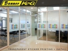 Transparent Sticker Printing + Install Others