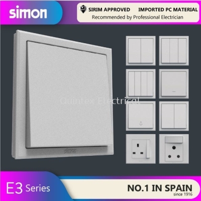 SIMON E3 SWITCH (Silver)