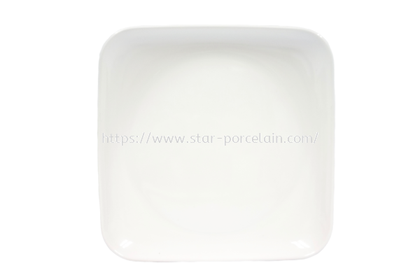 9.5'' SUAQRE PLATE (WHITE)