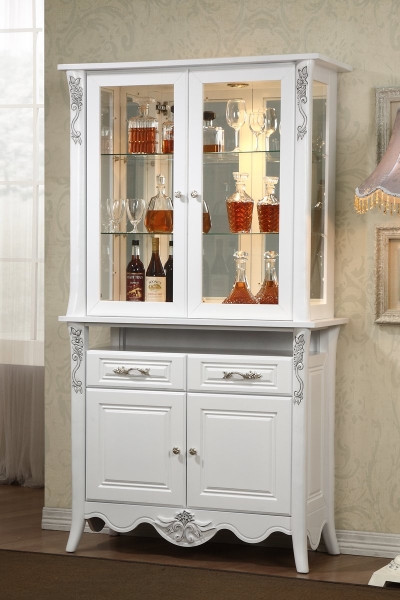 VENICE - 2 DOOR DISPLAY CABINET