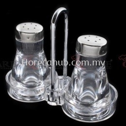 3 PCS ACRYLIC CONDIMENT SET