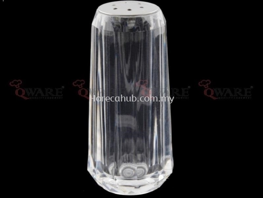 ACRYLIC DIAMOND SHAPE PEPPER SHAKER