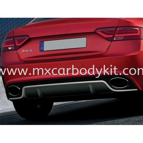 AUDI A5 B8 RS STYLE REAR BUMPER WITH EXHAUST TIPS A5 2008 - 2013 AUDI