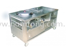 Chee Cheong Fan Counter C/W Burner, Ho Fun Pot&Young Tau Fu Tank Stainless Steel Stall Stainless Steel Fabrication