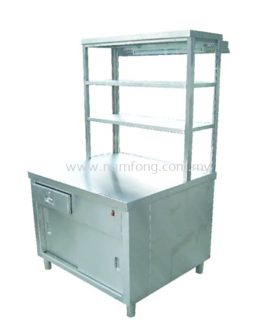 Mee Stall C/W 2 Tier & Lighting Box