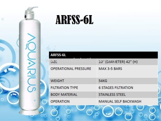 AQUARIUS ARFSS-6L