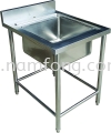 Single Bowl Sink Table Stainless Steel Sink Stainless Steel Fabrication
