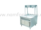 Fried Chicken Warmer Counter(Curve Lighting Box) Fried Chicken Warmer Counter  Stainless Steel Stall Stainless Steel Fabrication