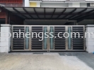  FOLDING DOOR MAIN GATE STAINLESS STEEL