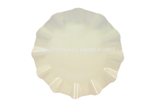 13'' FLOWER SHAPE PLATE