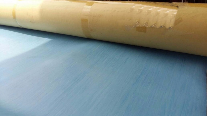 Blue Homogeneous Vinyl Sheet (HV2-3118)