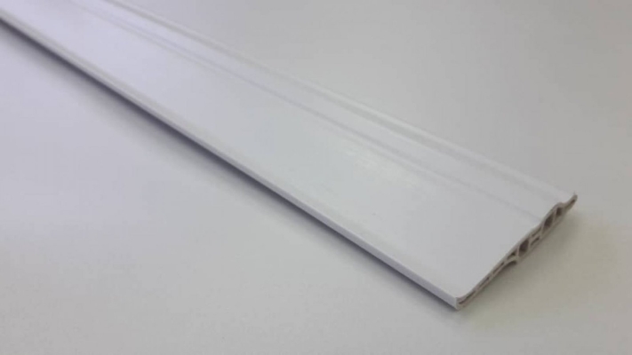 70mm PVC Skirting - White ( PSK70-1012 )