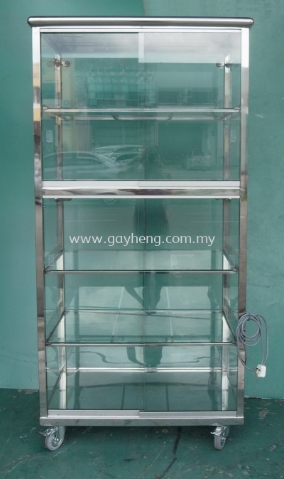 Stainless Steel Glass Display Showcase ׸ֲչʾ