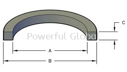 Square O-ring Rubber Seal