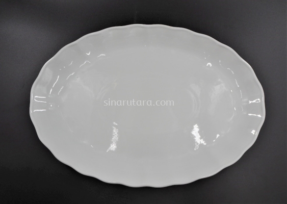 HX11002 17'' Wavy Round Plate