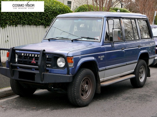 MITSUBISHI PAJERO LO / MONTERO / SHOGUN 83Y-93Y = DOOR VISOR