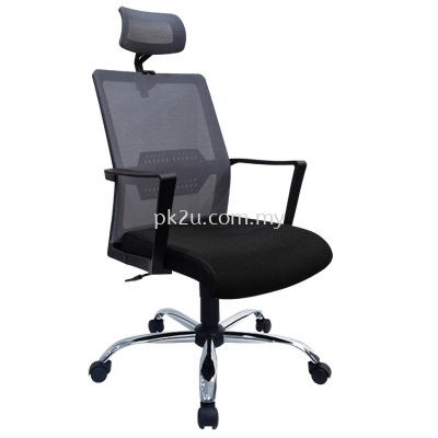 PK-BGMC-49-H-L1- Mesh 49 High Back Mesh Chair(Chrome Base)
