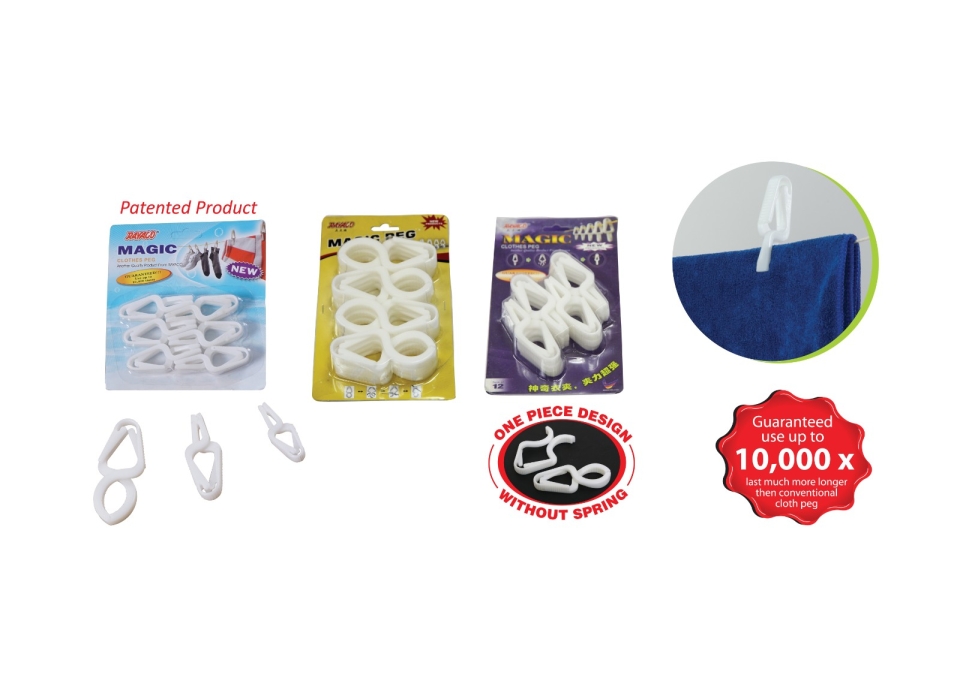 (603) Magic Cloth Peg (M) Household Series