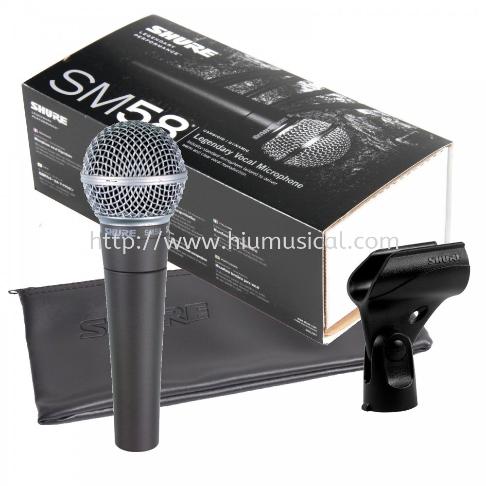Shure SM58-LC (Special Offer) Shure Microphones Johor Bahru JB Malaysia  Supply Supplier, Services & Repair | HMI Audio Visual Sdn Bhd