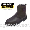 Men Safety High Cut With Zip BH4664 -BROWN Colour BLACK HAMMER & HAMMER KING'S Men and Ladies Safety Boots