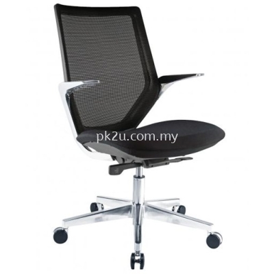 PK-PCMC-1-M-C1- F1 Medium Back Mesh chair