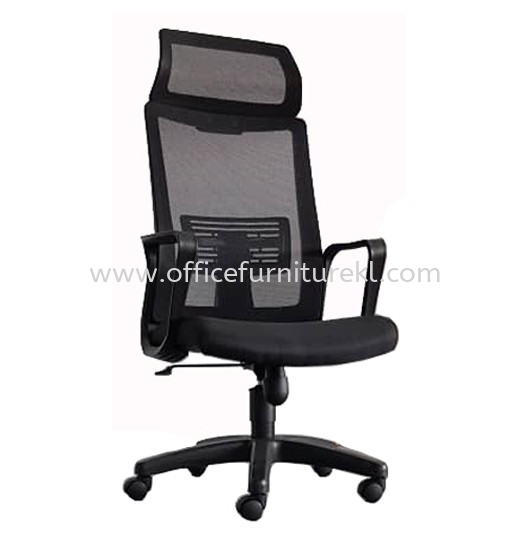 BENSON HIGH BACK ERGONOMIC CHAIR | MESH OFFICE CHAIR SUNGAI BULOH SELANGOR